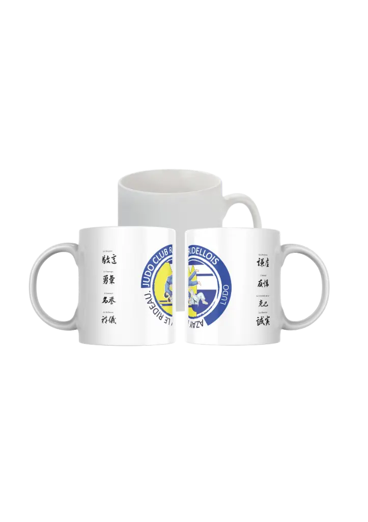 MUG céramique JCR initiales ou prénom